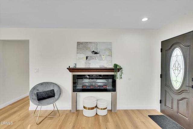 17632 E Covina Blvd, Covina, CA 91722 - foyer featuring wood finished floors and recessed lighting