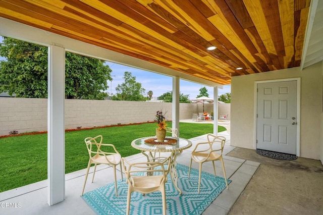 17632 E Covina Blvd, Covina, CA 91722 - fenced backyard with a patio