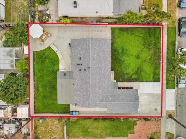 17632 E Covina Blvd, Covina, CA 91722 - aerial overview of property's location featuring property parcel outlined
