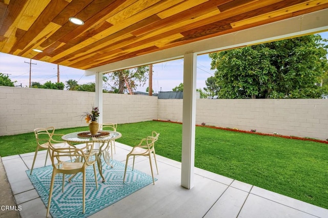 17632 E Covina Blvd, Covina, CA 91722 - fenced backyard with a patio