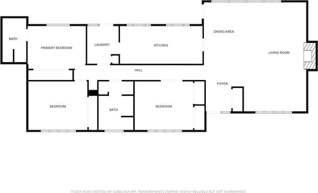 1273 E 7th St, Chico, CA 95928 - home floor plan