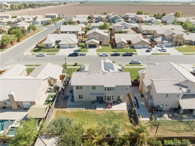 birds eye view of property featuring a residential view