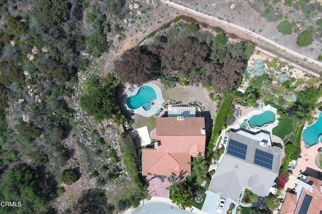 1480 Forest Knoll Dr, Oak Park, CA 91377 - birds eye view of property