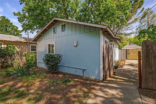 view of property exterior