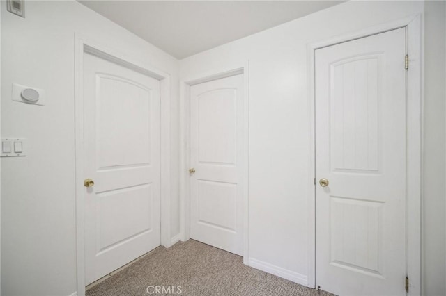14618 Gilmore St Unit 8, Van Nuys, CA 91411 - interior space with light colored carpet, visible vents, a closet, and baseboards