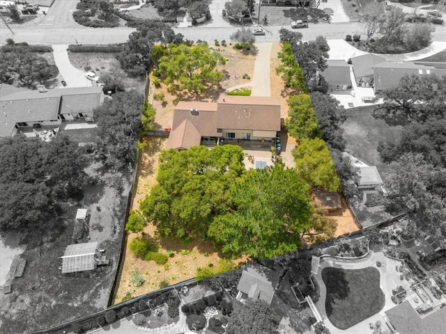 drone / aerial view featuring a residential view