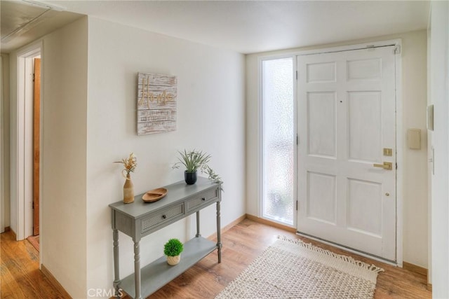 12 Linda Loma Dr, Oroville, CA 95966 - foyer with plenty of natural light, light wood-style flooring, and baseboards