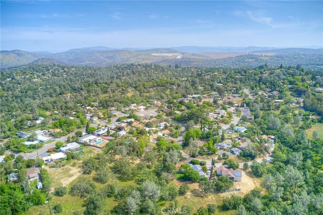 12 Linda Loma Dr, Oroville, CA 95966 - bird's eye view with a mountain view and a view of trees