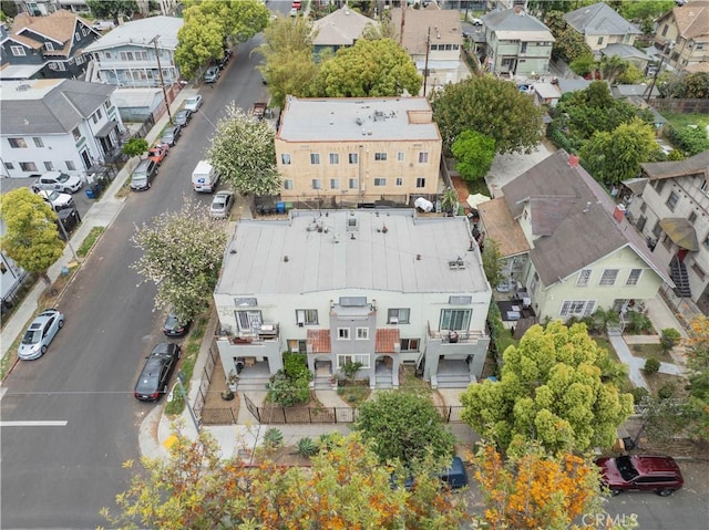 drone / aerial view featuring a residential view