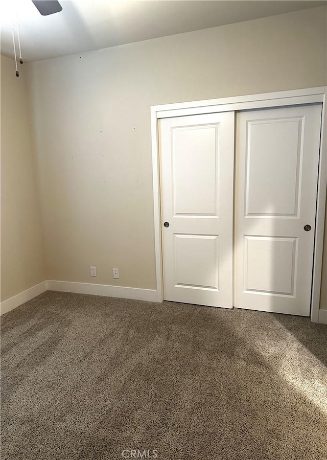 16 Petaluma Ct, Chico, CA 95926 - unfurnished bedroom with carpet flooring, baseboards, and a closet