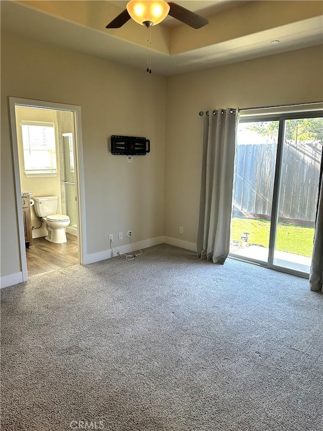 16 Petaluma Ct, Chico, CA 95926 - carpeted spare room with ceiling fan and baseboards