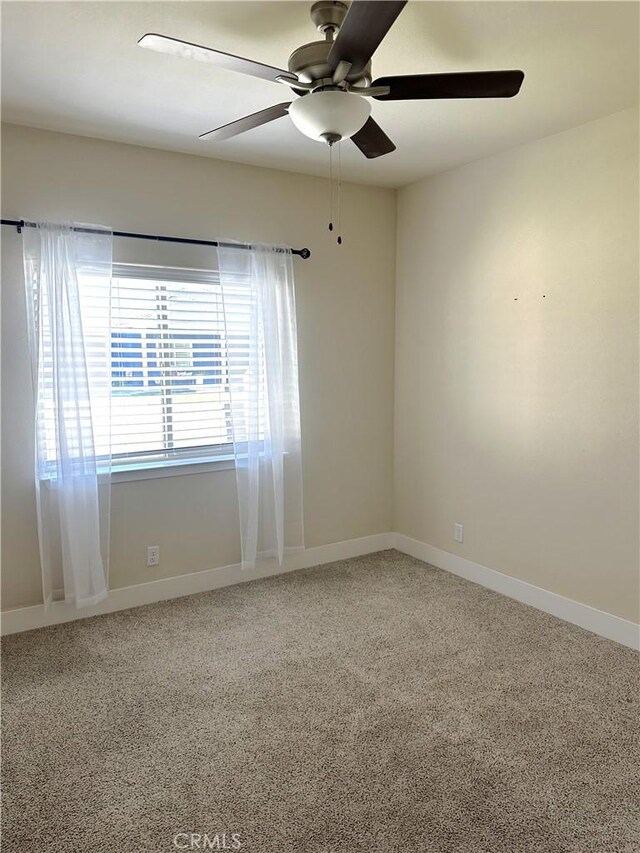 16 Petaluma Ct, Chico, CA 95926 - carpeted spare room with a ceiling fan and baseboards