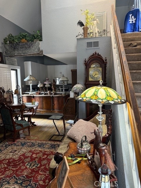 82 Largo St, Laguna Niguel, CA 92677 - sitting room with wood finished floors