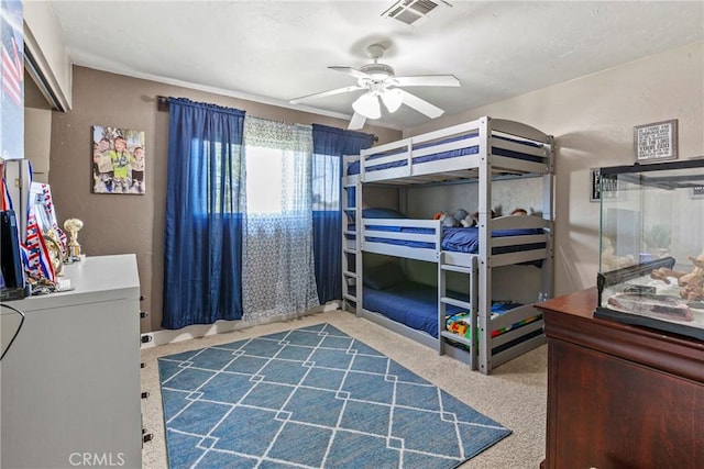 7440 Shale Rock Rd, Paso Robles, CA 93446 - carpeted bedroom featuring ceiling fan