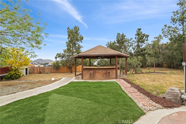 28646 Patti Ln, Menifee, CA 92585 - view of yard with a gazebo