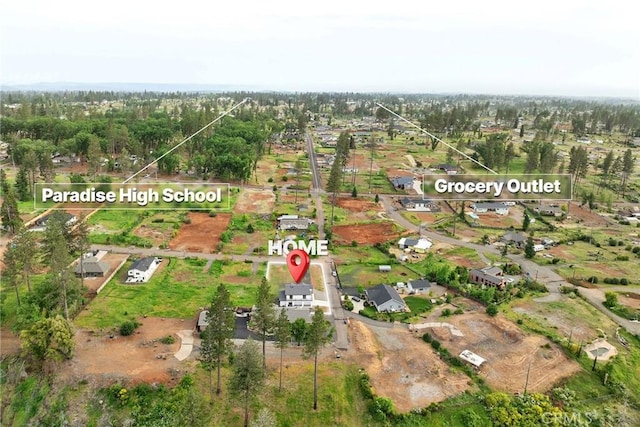 drone / aerial view