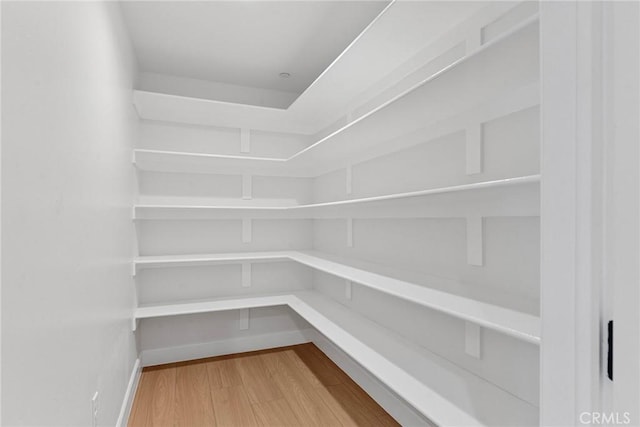 view of storage area