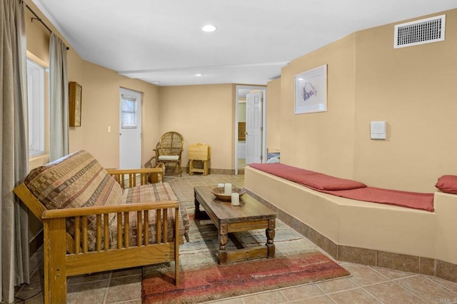 3161921 Via Puerta Del Sol, Bonsall, CA 92003 - living room featuring visible vents, recessed lighting, and baseboards