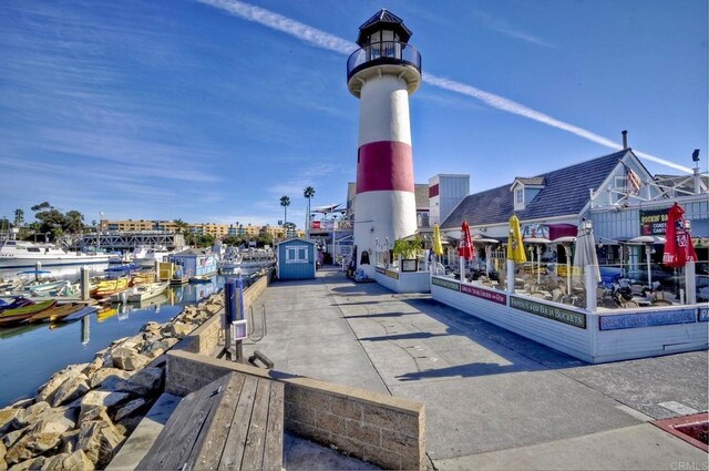 1202 N Pacific St Unit 201B, Oceanside, CA 92054 - view of property's community featuring a water view