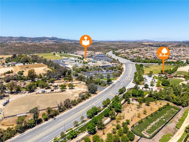 30525 Hawkscrest Rd, Murrieta, CA 92563 - bird's eye view of mountains