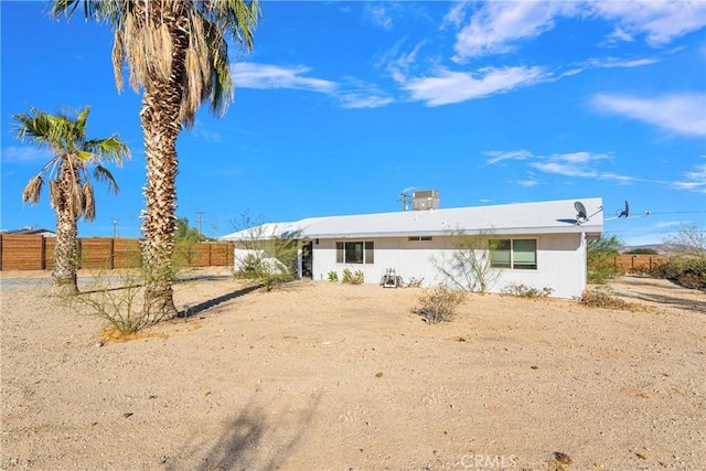 4789 Avenida Del Sol, Joshua Tree, CA 92252 - view of front of house with stucco siding