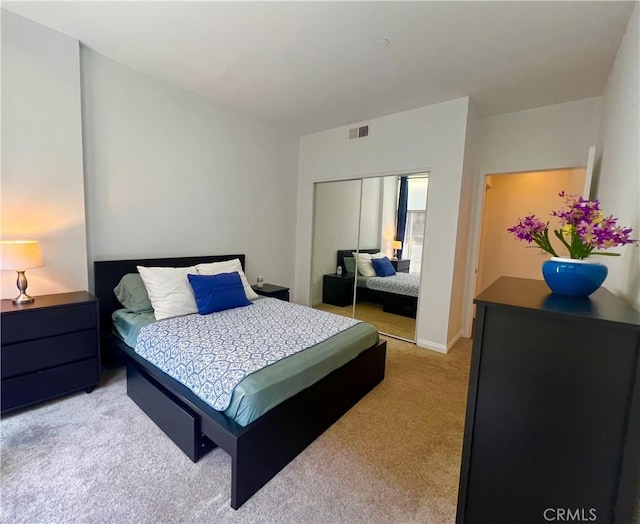 630 W 6th St Unit 611, Los Angeles, CA 90017 - bedroom featuring carpet flooring and a closet