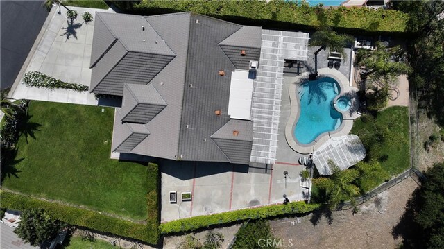 bird's eye view