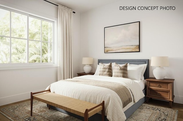 927 9th St, Manhattan Beach, CA 90266 - bedroom featuring multiple windows and wood finished floors