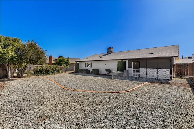 27680 Sandtrap Dr, Menifee, CA 92586 - rear view of property with a fenced backyard