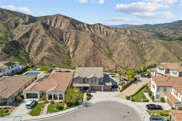 21609 Lucas Ct, Saugus, CA 91390 - view of mountain feature featuring a residential view