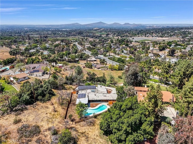 15495 Washington St, Riverside, CA 92506 - birds eye view of property featuring a mountain view