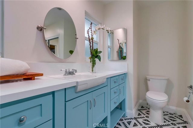 2978 Crownview Dr, Rancho Palos Verdes, CA 90275 - bathroom featuring vanity and tile patterned flooring
