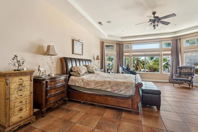 25444 Rancho Barona Rd, Ramona, CA 92065 - bedroom featuring a tray ceiling