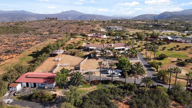 25444 Rancho Barona Rd, Ramona, CA 92065 - aerial view of a mountainous background