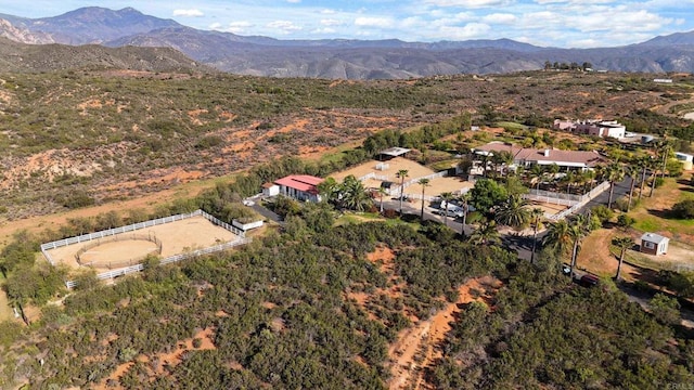 25444 Rancho Barona Rd, Ramona, CA 92065 - view of property location with a mountainous background