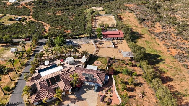 25444 Rancho Barona Rd, Ramona, CA 92065 - aerial view of property and surrounding area