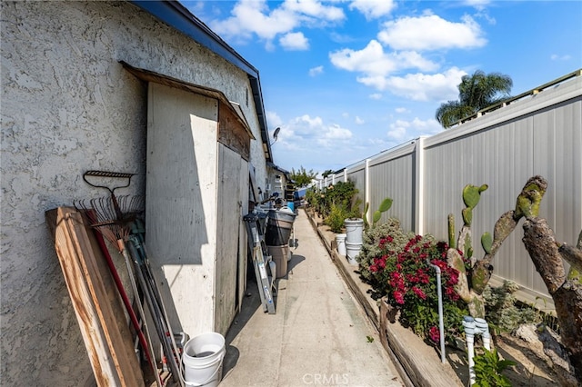 12597 Jalepeno Ave, Chino, CA 91710 - view of property exterior featuring stucco siding and a fenced backyard