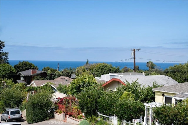 567 Flora St, Laguna Beach, CA 92651 - water view with fence