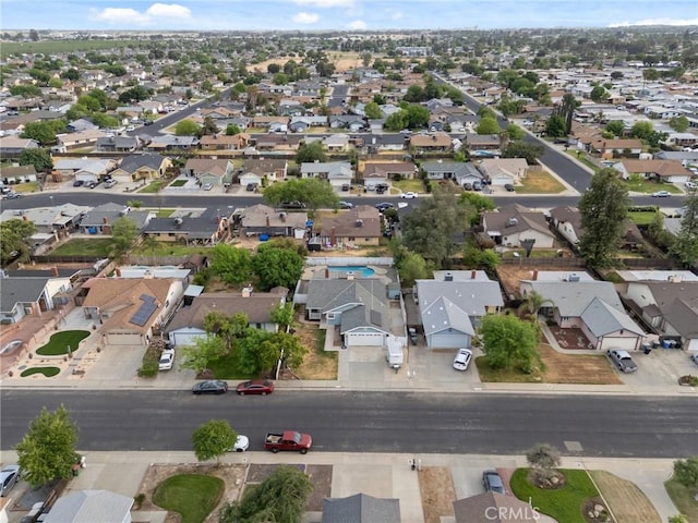 1045 Clover Ln, Hanford, CA 93230 - aerial overview of property's location with nearby suburban area