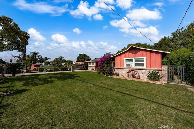 view of yard