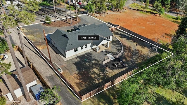 drone / aerial view