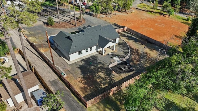 drone / aerial view