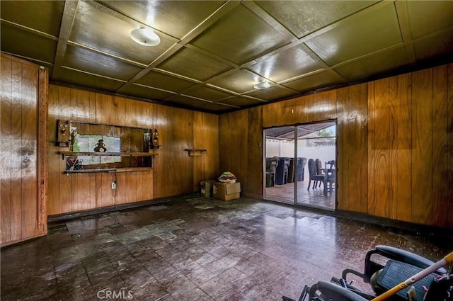7518 Loch Alene Ave, Pico Rivera, CA 90660 - interior space featuring wooden walls