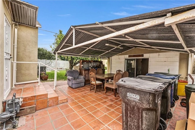 7518 Loch Alene Ave, Pico Rivera, CA 90660 - view of patio featuring fence