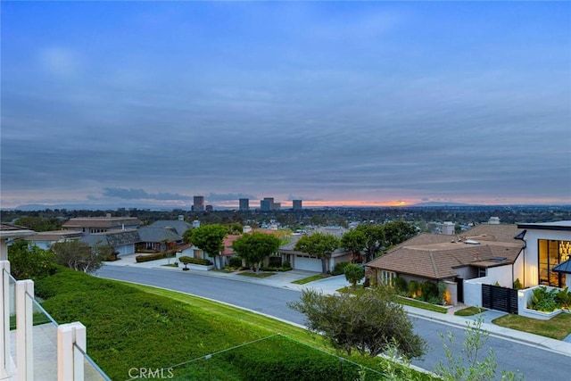 property view of water
