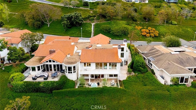 bird's eye view