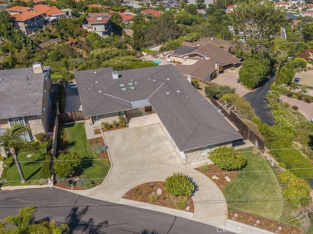 43 Avenida Corona, Rancho Palos Verdes, CA 90275 - bird's eye view featuring a residential view