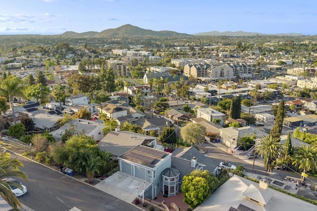 8140 Pasadena Ave, La Mesa, CA 91941 - aerial view featuring a mountain view and a residential view