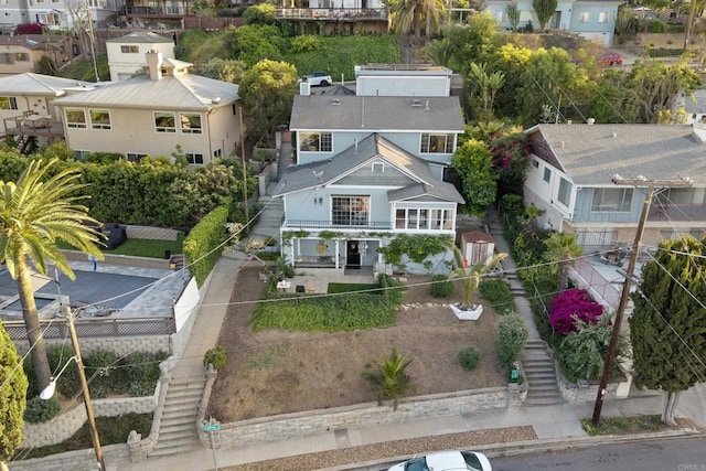 8140 Pasadena Ave, La Mesa, CA 91941 - aerial view featuring a residential view