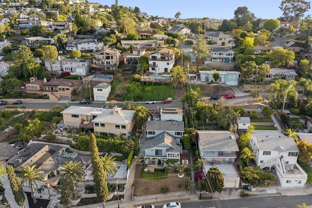 8140 Pasadena Ave, La Mesa, CA 91941 - birds eye view of property with a residential view